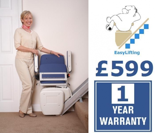 Liftable Cumbria Slimline Stairlift from £599.(reconditioned)