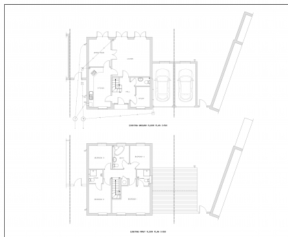 Two Storey Extension Plans